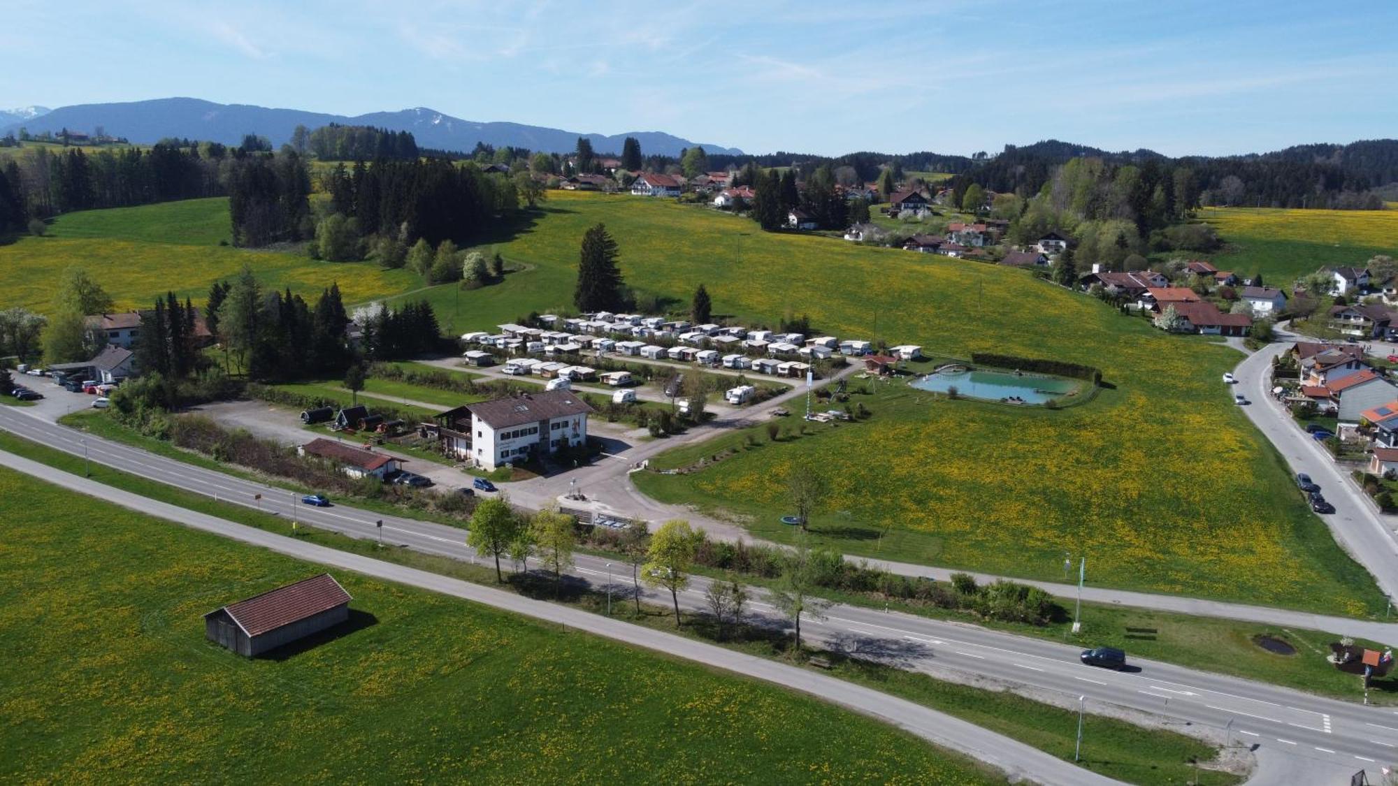 Terrassen-Camping Am Richterbichl Rottenbuch Exteriér fotografie